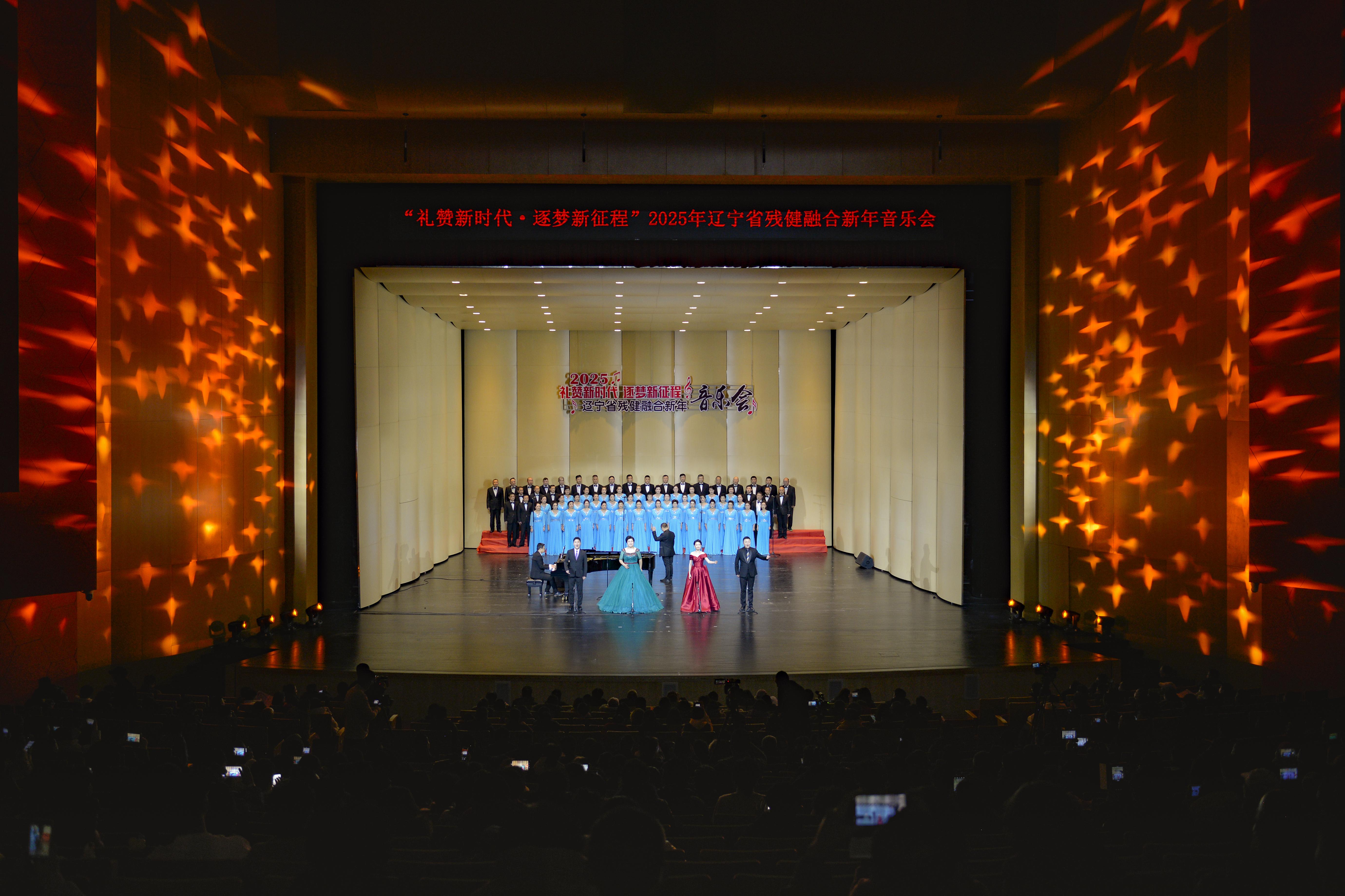 图为新年音乐会演出现场